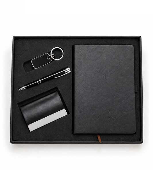 DIARY CARD HOLDER PEN AND KEYCHAIN COMBO